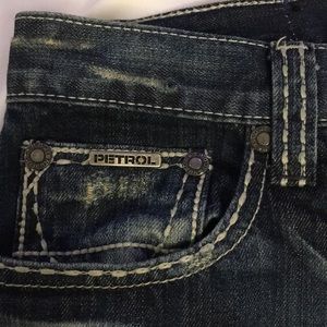Men’s Petrol Jeans-Sz33-Straight Leg